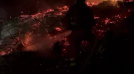 Hospitalizados cuatro militares de la UME que extinguían el incendio de Yeres (León)