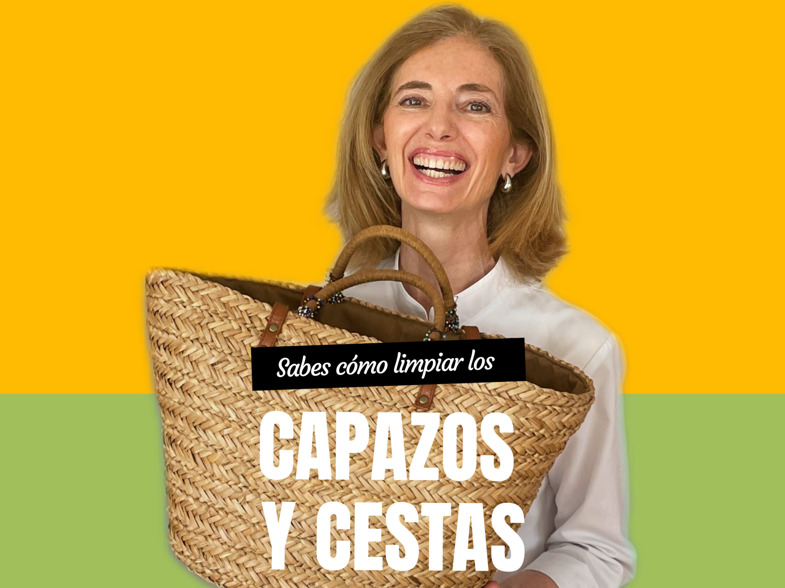 El truco de Pía Nieto para la limpieza de capazos. PíaOrganiza