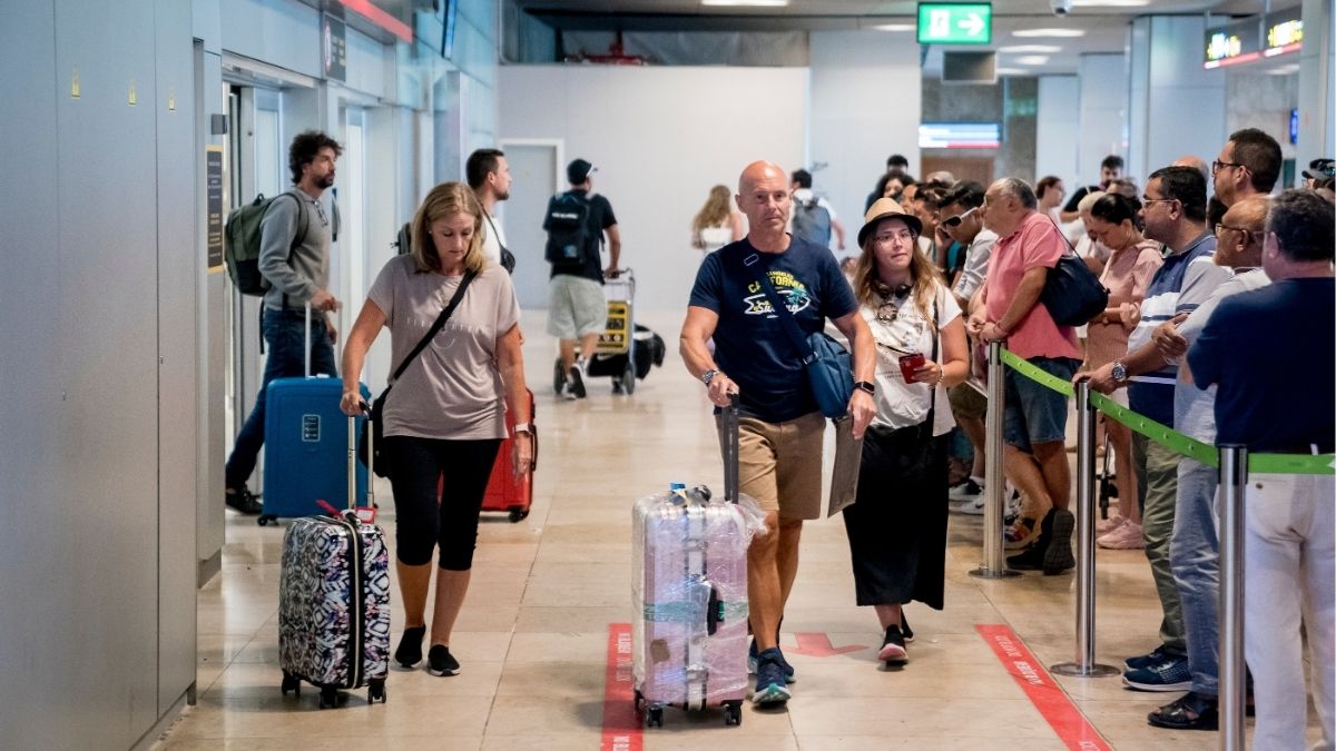 Aena registró en julio el mejor mes de su historia en cifra de pasajeros y operaciones en España