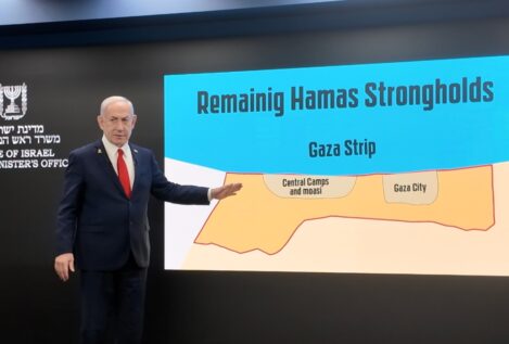Netanyahu pide al Ejército que acelere los plazos para tomar la ciudad de Gaza