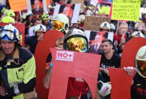 Bomberos lamentan la descoordinación y piden ceses de técnicos y políticos
