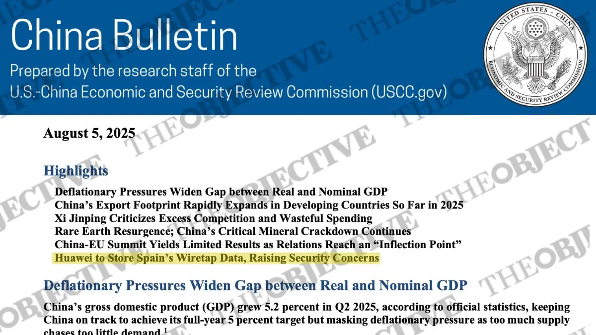 Un informe de EEUU alerta de que China ha «ablandado» a Sánchez en su giro con Huawei