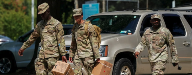 La Guardia Nacional llega a Washington tras la orden de Donald Trump
