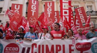 Aumentan un 23% los liberados sindicales en la Administración General del Estado en diez años