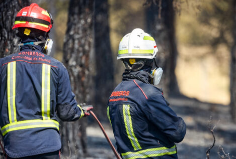 Sigue la huelga de bomberos forestales de Madrid al acabar sin acuerdo la reunión a tres
