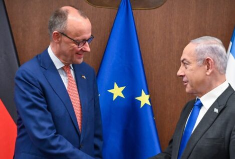 Netanyahu traslada al canciller alemán su «decepción» por el «embargo de armas» a Israel