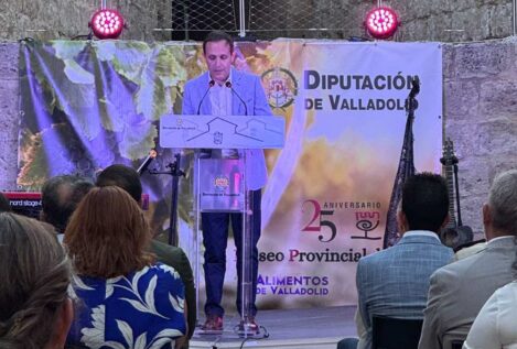 Conrado Íscar clausura el 25 aniversario del Museo Provincial del Vino en Peñafiel