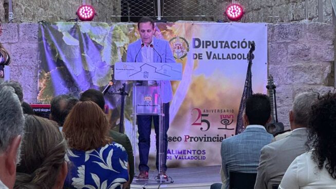 Conrado Íscar clausura el 25 aniversario del Museo Provincial del Vino en Peñafiel