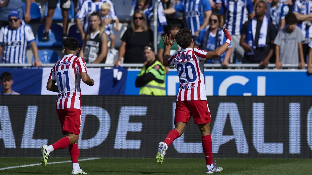 El Atlético desperdicia de nuevo su ventaja inicial y empata ante el Deportivo Alavés