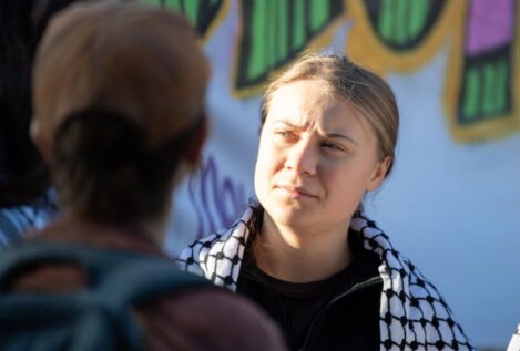 Greta Thunberg y decenas de barcos zarparán el 31 de agosto de Barcelona hacia Gaza