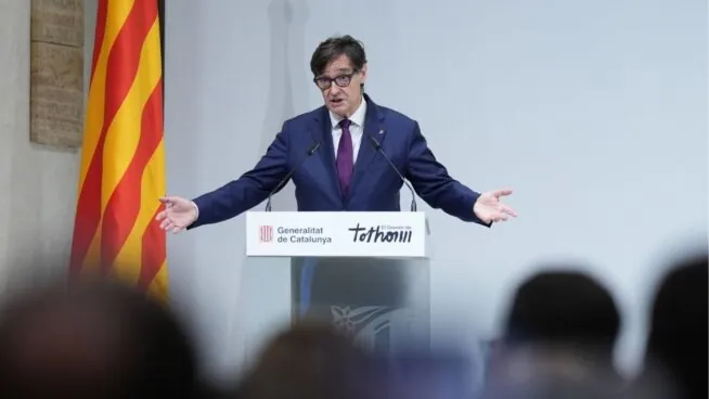 Salvador Illa mantiene su agenda en México a pesar del brote de peste porcina en Cataluña