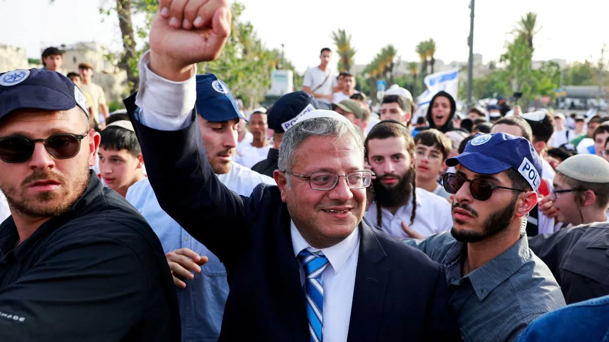 El ministro de Seguridad israelí pide anexionar toda Gaza desde la Explanada de las Mezquitas