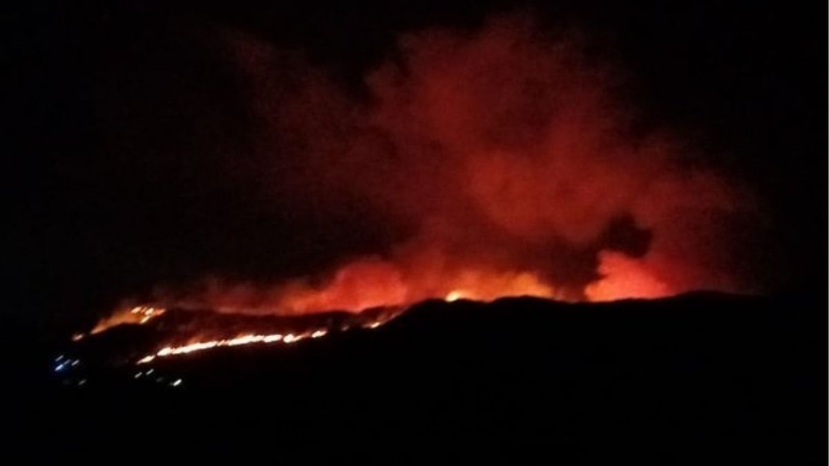 Declarado nivel 1 de emergencia por un incendio en Almería y desalojan a cinco personas