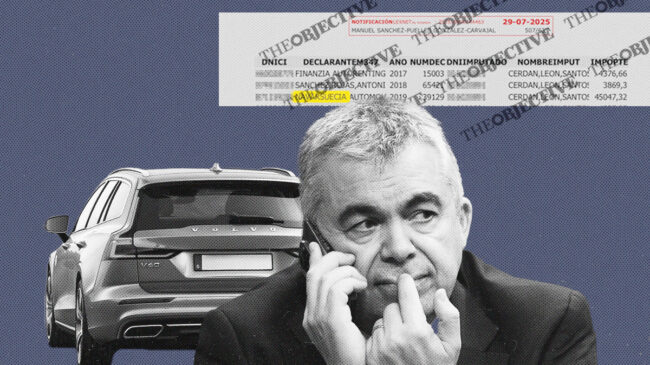 Cerdán compró un Volvo de 45.000 euros tras ahorrarse el alquiler del ático con Servinabar