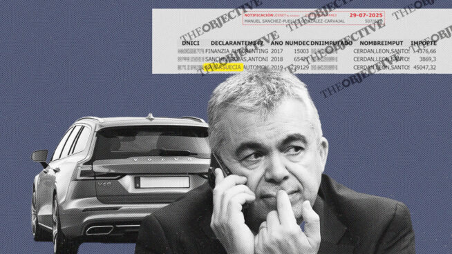 Cerdán compró un Volvo de 45.000 euros tras ahorrarse el alquiler del ático con Servinabar