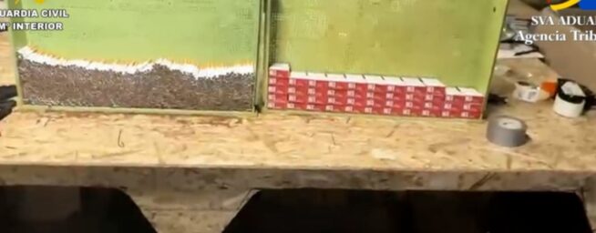 La Guarda Civil desmantela dos fábricas ilegales de tabaco en Málaga y Córdoba