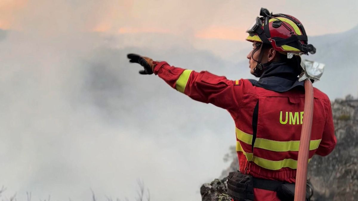 Declaran la «alarma extrema» por incendios en 37 municipios de León, Zamora y Palencia