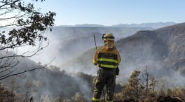 El fuego desaloja a vecinos de municipios de Las Médulas (León), Patrimonio de la Humanidad