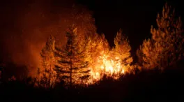El incendio de Porto (Zamora) vuelve a saltar a León y provoca el desalojo de La Baña