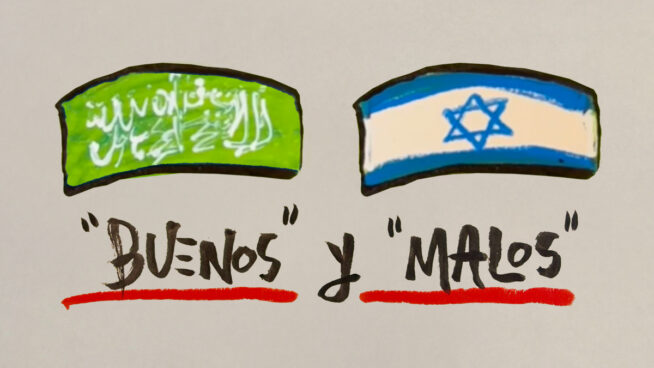 La viñeta sobre... buenos y malos