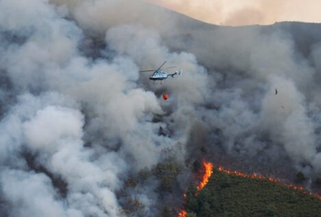 La Guardia Civil investiga a dos hombres por los incendios en Folgoso y Monterroso (Lugo)