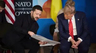 Zelenski se encomienda a Trump antes de la cumbre de Alaska: «Contamos con EEUU»