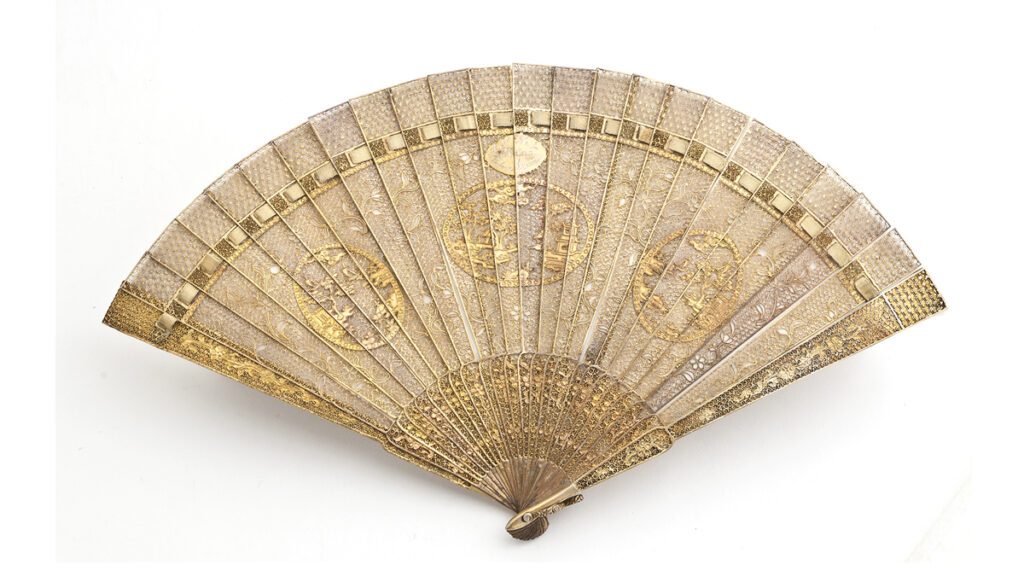 Abanico del siglo XIX. (Fuente: Museo del Traje de Madrid)
