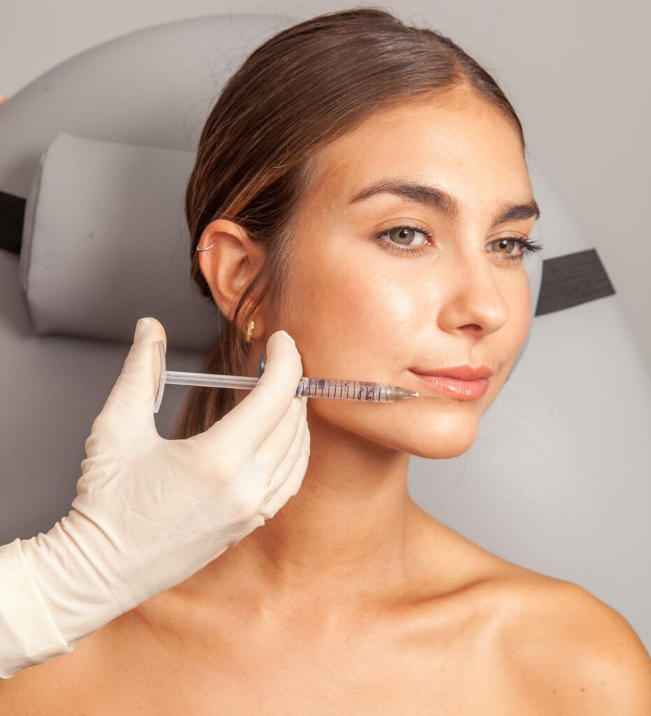 Tratamiento de belleza silenciosa con ácido hialurónico