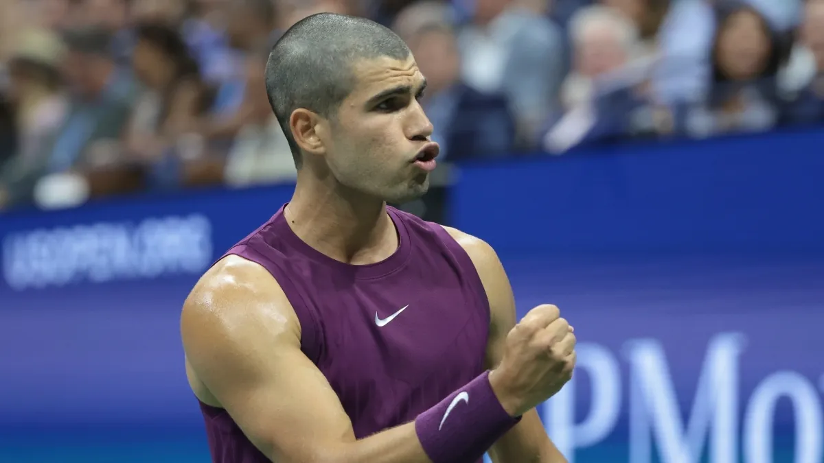 Alcaraz arrasa a Bellucci con récord incluido en el US Open