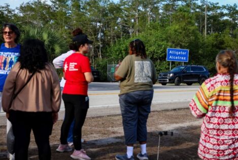 EEUU estudia abrir más 'Alligator Alcatraz' para inmigrantes en Arizona, Nebraska y Luisiana
