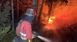 Asturias registra siete incendios forestales, cuatro activos y tres estabilizados