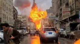 Un ataque de Israel deja al menos seis muertos en Yemen y el palacio presidencial «destruido»