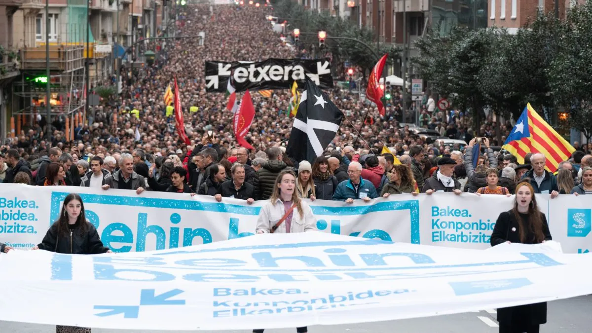 La Audiencia Nacional rechaza prohibir una marcha en Bilbao de apoyo a presos de ETA