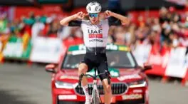 Juan Ayuso consigue la primera victoria española en La Vuelta