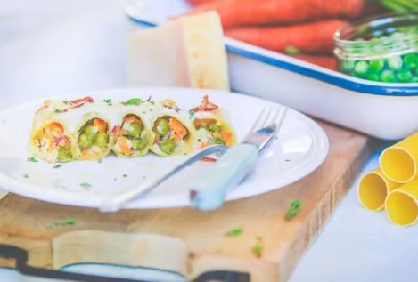 Canelones de atún fríos en tan solo 20 minutos: bajos en calorías y fáciles de preparar