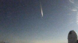 La reentrada de un cohete chino crea un espectáculo luminoso en el sureste de España