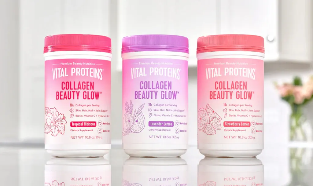Suplementos de colágeno Beauty Collagen de Vital Proteins (PVP: 33€)