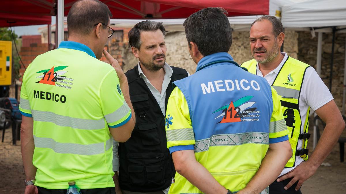 Un consejero extremeño denuncia que un fuego fue provocado por «intereses económicos»