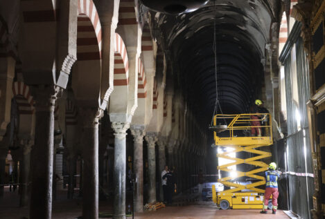 El Cabildo inicia la reparación de la Mezquita de Córdoba en medio de las críticas de la izquierda