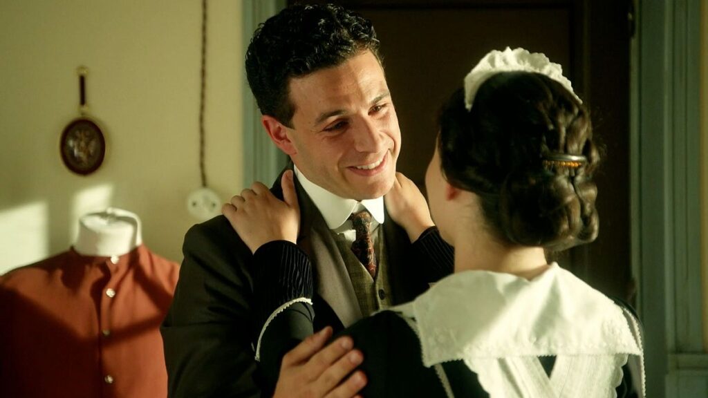 El encuentro entre Vera y su hermano Federico en La promesa. RTVE
