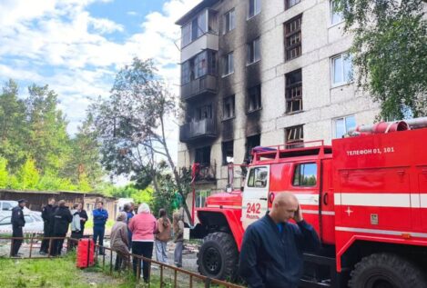 Al menos once muertos por una explosión en una fábrica de pólvora del oeste de Rusia
