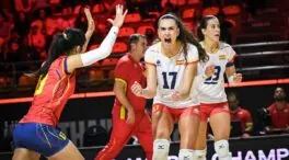 España hace historia al conseguir su primera victoria en un mundial femenino de voleibol