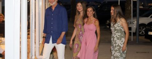 Cuatro ausencias marcan la cena de la Familia Real en Palma: dónde estuvo la reina Sofía
