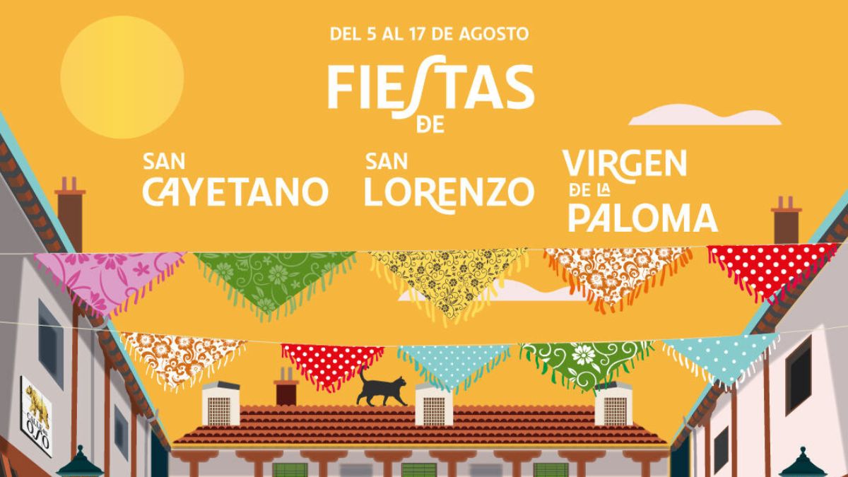 Fiestas de La Virgen de la Paloma: conciertos y barrios en los que se celebra
