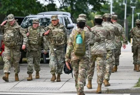 La Guardia Nacional inicia su despliegue en Washington tras la orden de Trump