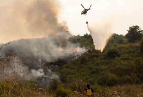 Detenido un hombre por realizar una hoguera que provocó el incendio de Molinaseca (León)