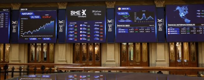 El Ibex 35 supera los 15.000 puntos por primera vez desde la crisis de 2008