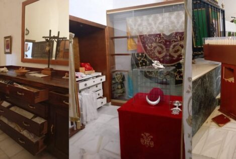 Roban joyas de la Virgen de la Cabeza en la iglesia de un pueblo de Granada