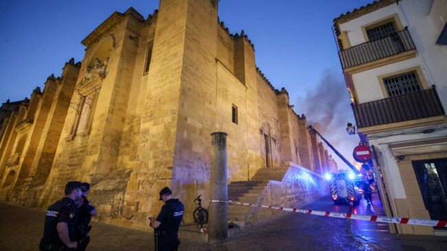 Extinguido el incendio en la Mezquita de Córdoba provocado por un cortocircuito