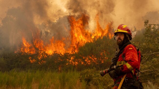 Muere un voluntario mientras intentaba apagar uno de los incendios de León